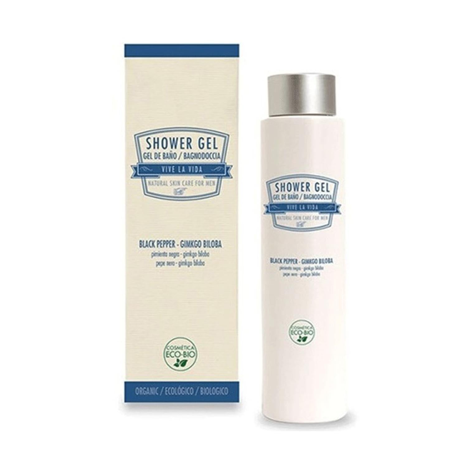 Krous Vive La Vida Gel De Baño Pimienta Negra 200Ml